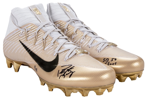 Peyton Manning Autographed and Inscribed Specialty Cleats LE 1/18 (Fanatics)